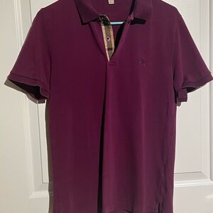 Burberry Deep Purple Polo Shirt